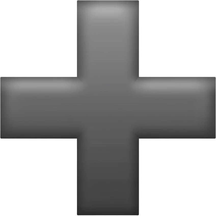 Plus (+) symbol emoji