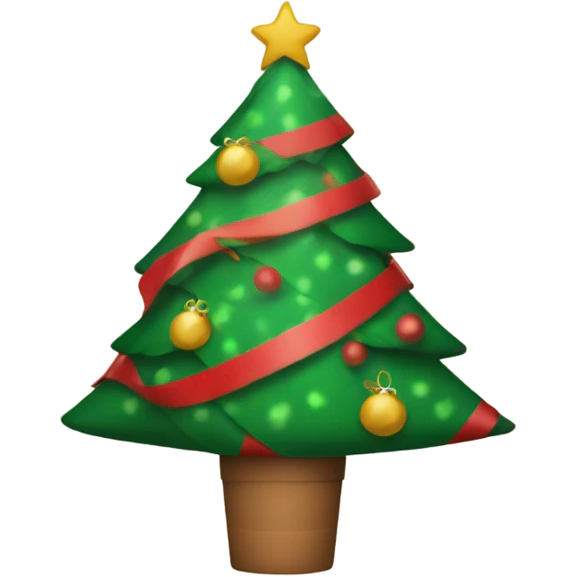 Presents under Christmas tree  emoji
