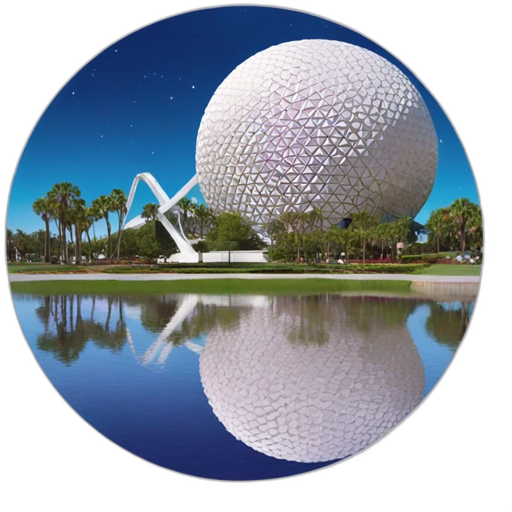 EPCOT’s Spaceship Earth emoji