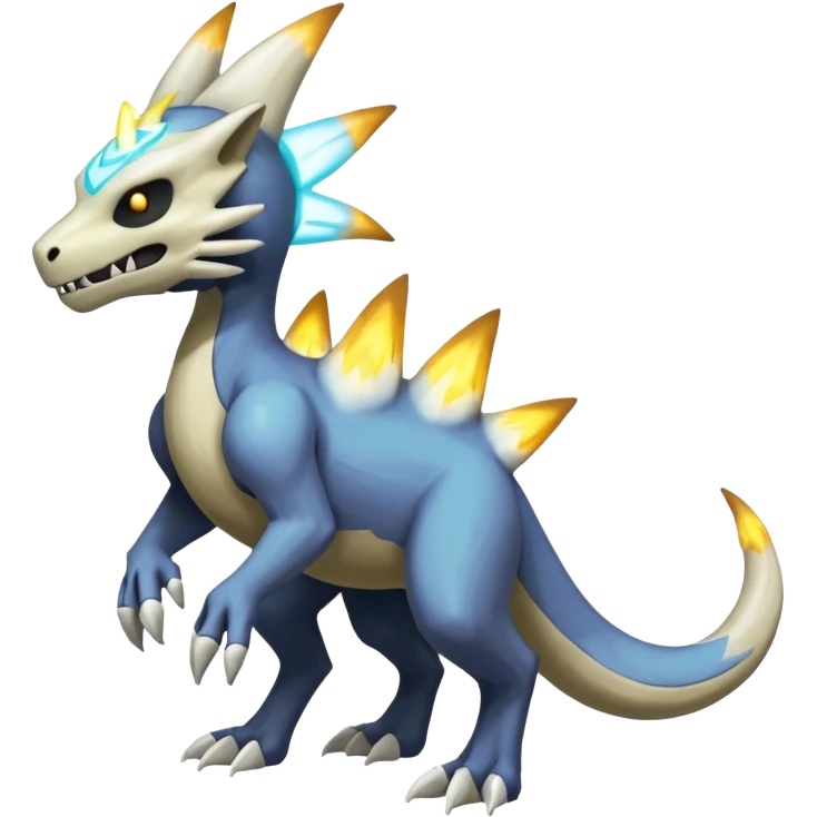 Manectric-Marowak-Duskul-Electrike-Fakémon-hybrid-creature (full body)  emoji