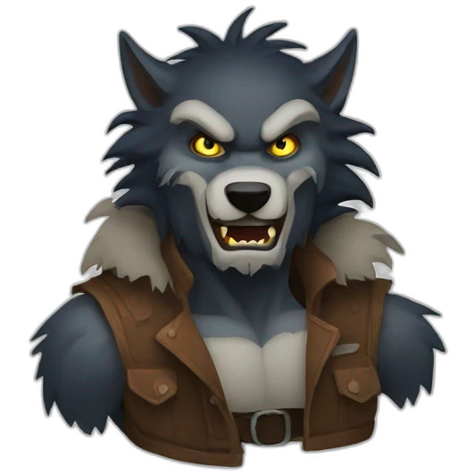 werewolf logo emoji