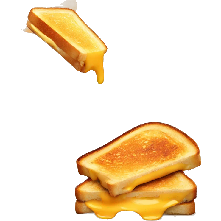 delicious grilled cheese emoji