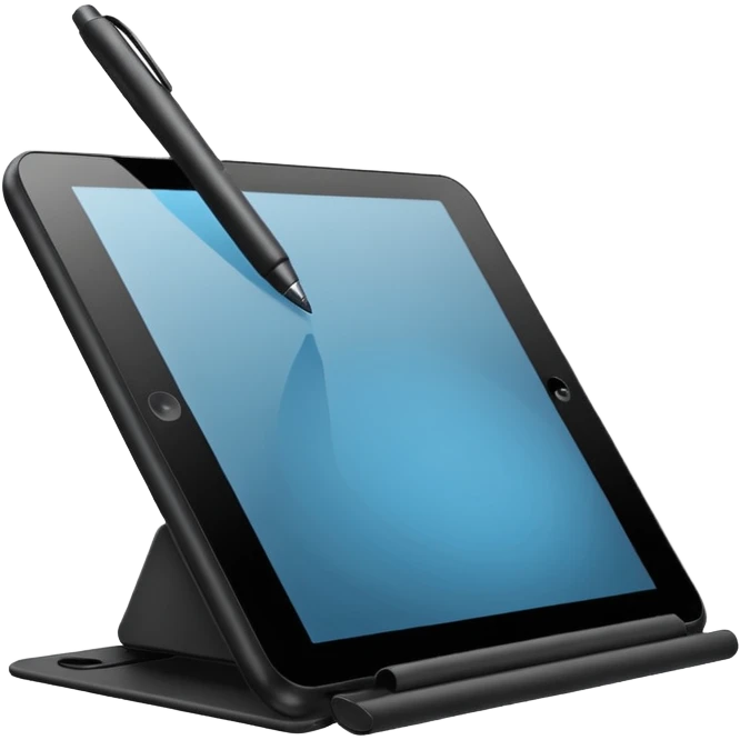 Pen tablet emoji