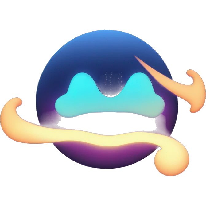 discord logo glowing neon emoji
