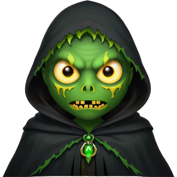 halloween themed monster with "Sythe" emoji