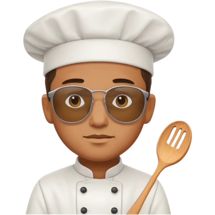 Chef with sunglasses emoji