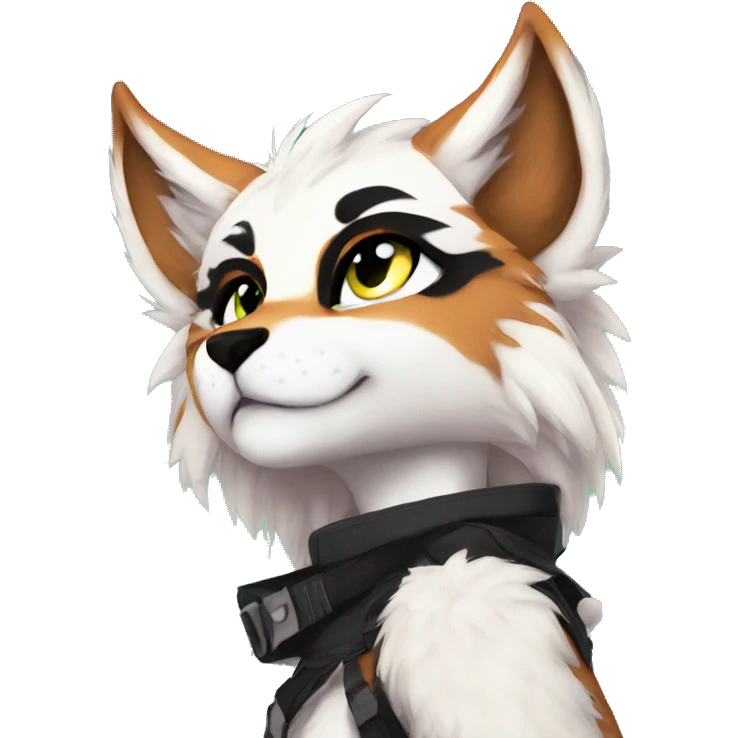 Edgy anthro furry by Falvie, AngieWolf emoji
