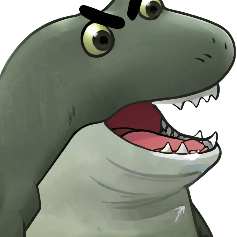 shark with tongue out  emoji