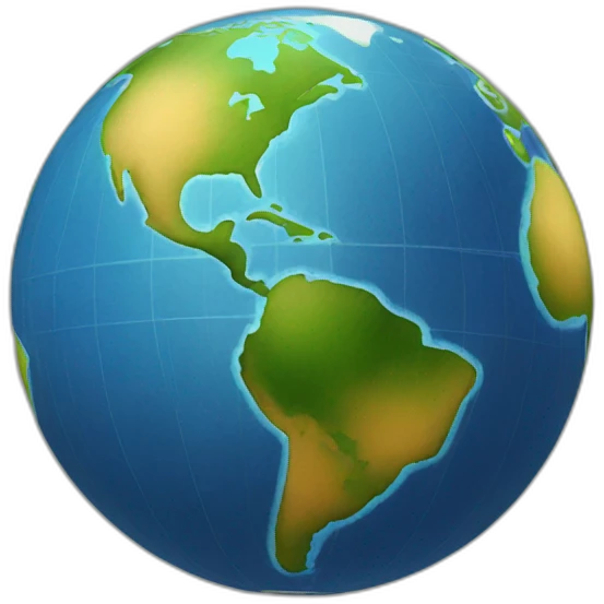 globe on steroids emoji