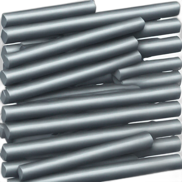 straight long steel bar emoji