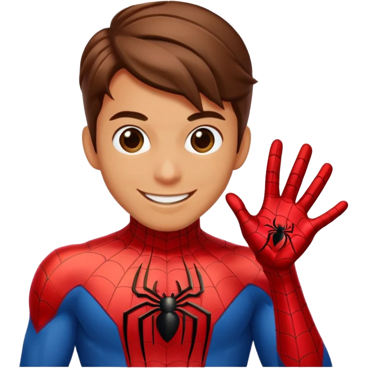 Make Spider-Man Saying GG emoji