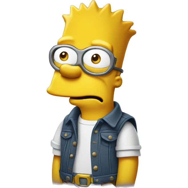 Bart Simpson emoji