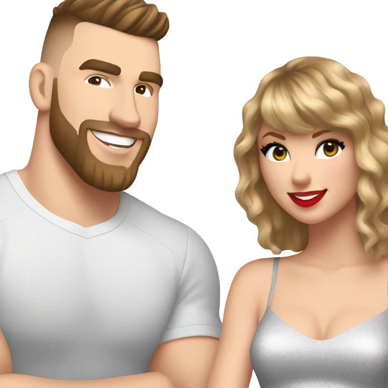 Taylor swift Travis kelce emoji