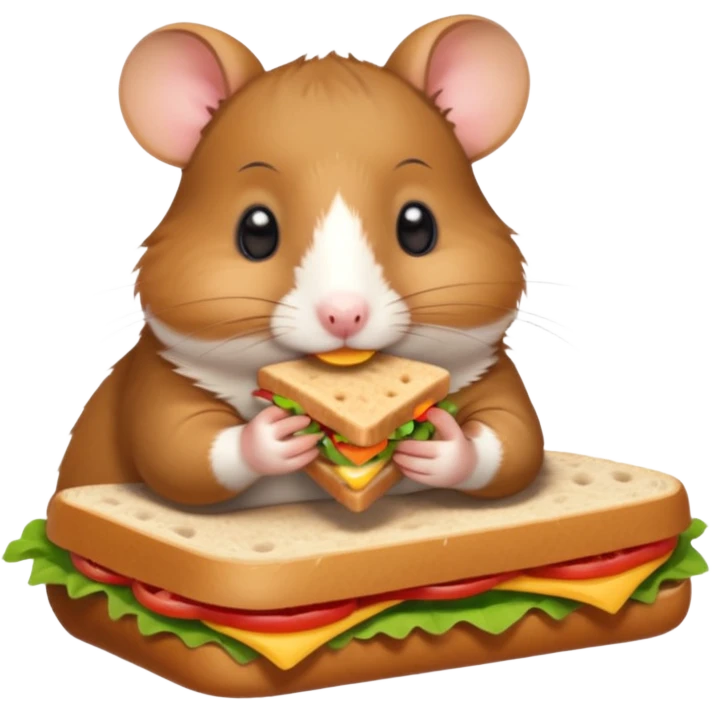 hamster go picnic emoji
