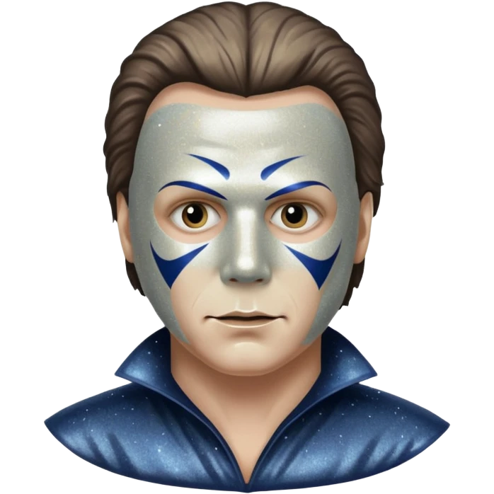 Glitter Michael Myers emoji