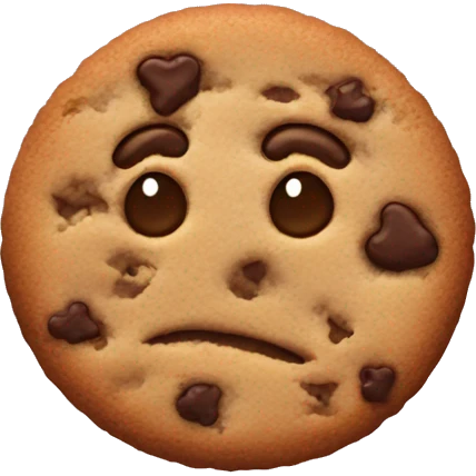 one cookie emoji