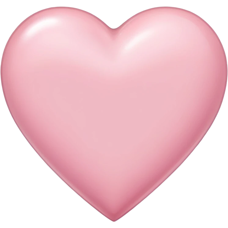 Light pink heart mother day emoji
