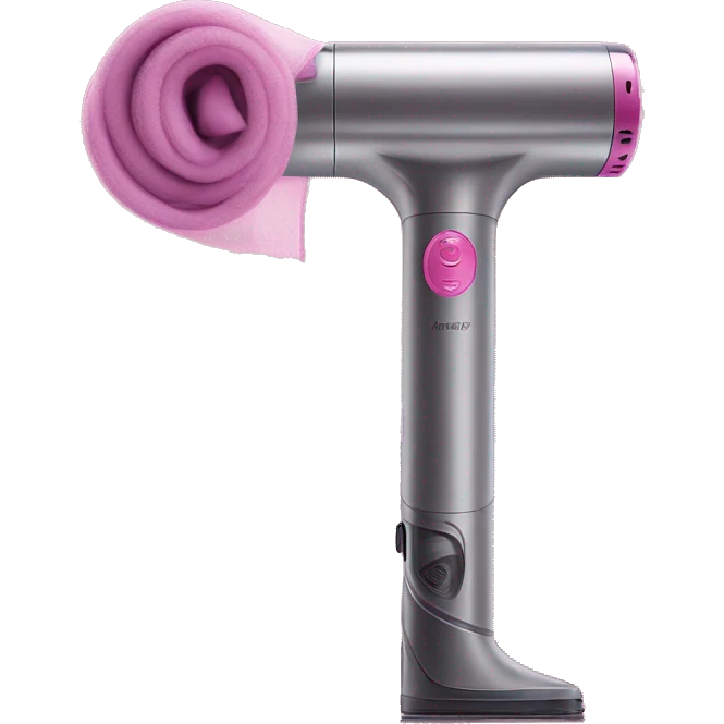 pink dyson airwrap  emoji