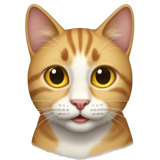  Slightly Smiling Face cat emoji