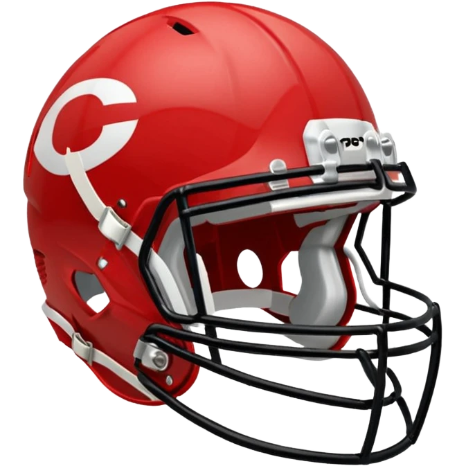 college football player helmets red  emoji