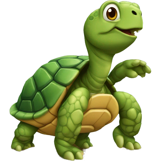 Tortuga jugando al ajedrez  emoji