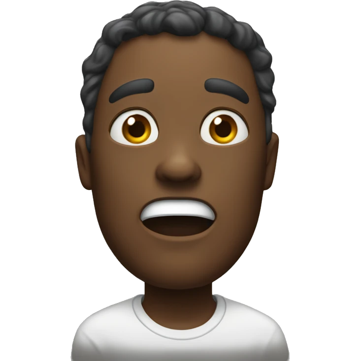 shaking head in judgment emoji