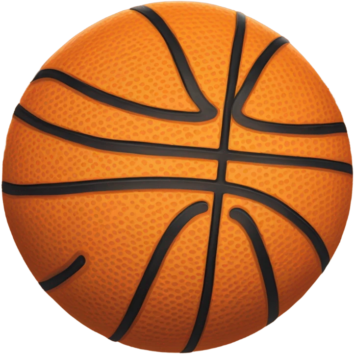 orange basketball emoji