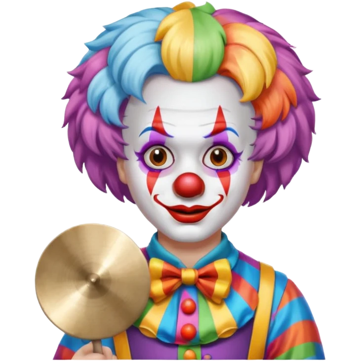  Clown with Cymbals emoji