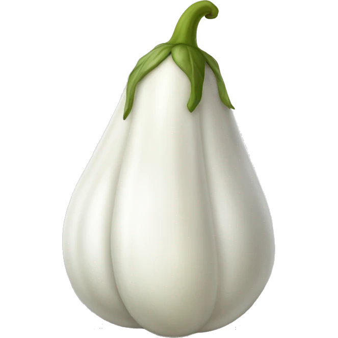 big white eggplant emoji emoji