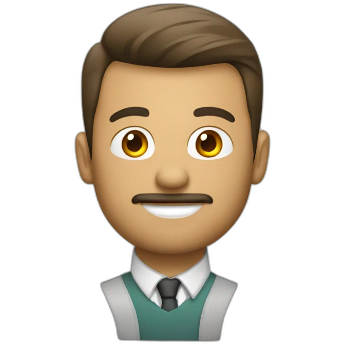 hombre con dinero con auto emoji