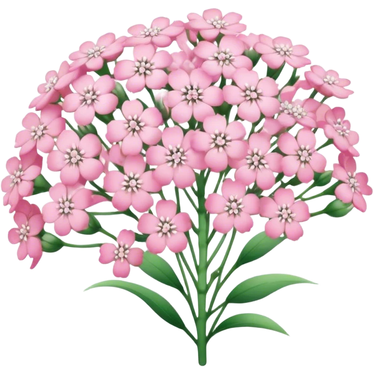 pink baby’s breath  emoji