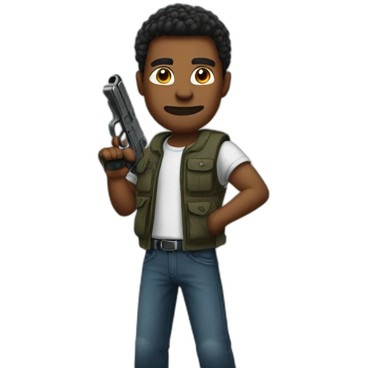 gun attitude emoji