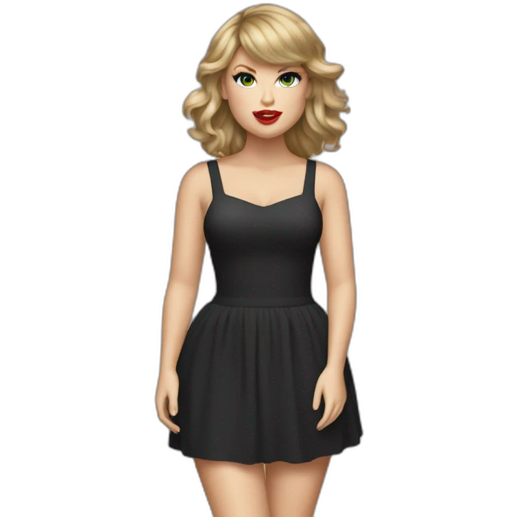 Fat Taylor swift emoji