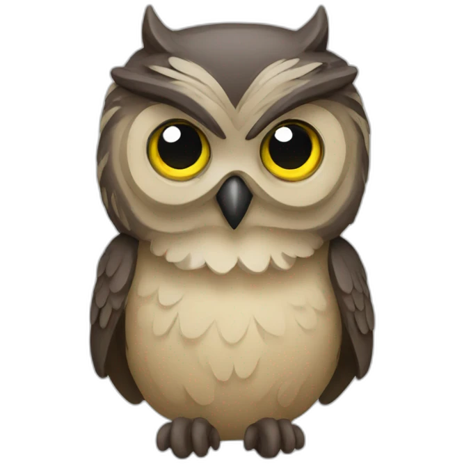 coder owl emoji