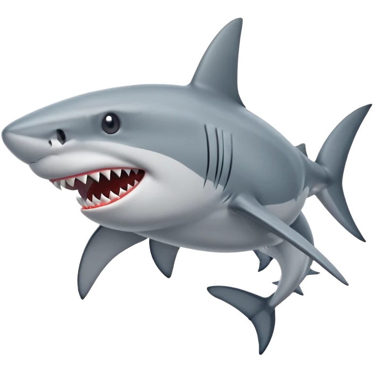 Shark attack emoji