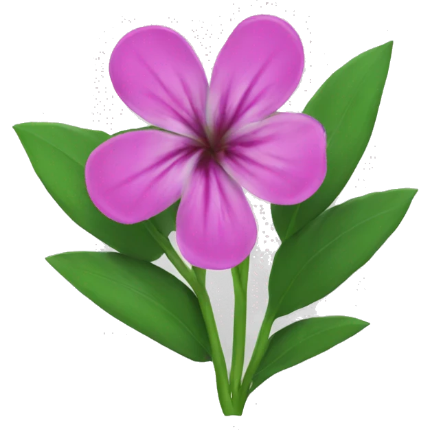 Flower from Maldives emoji