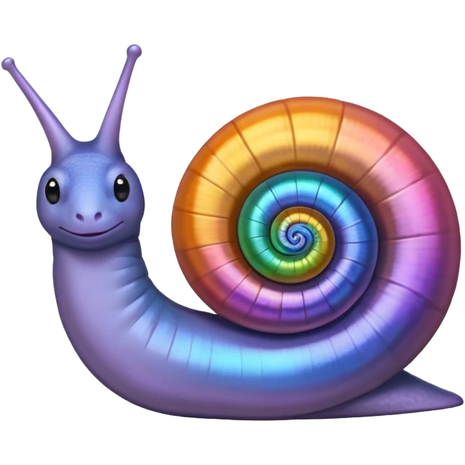 colorful snail shell emoji