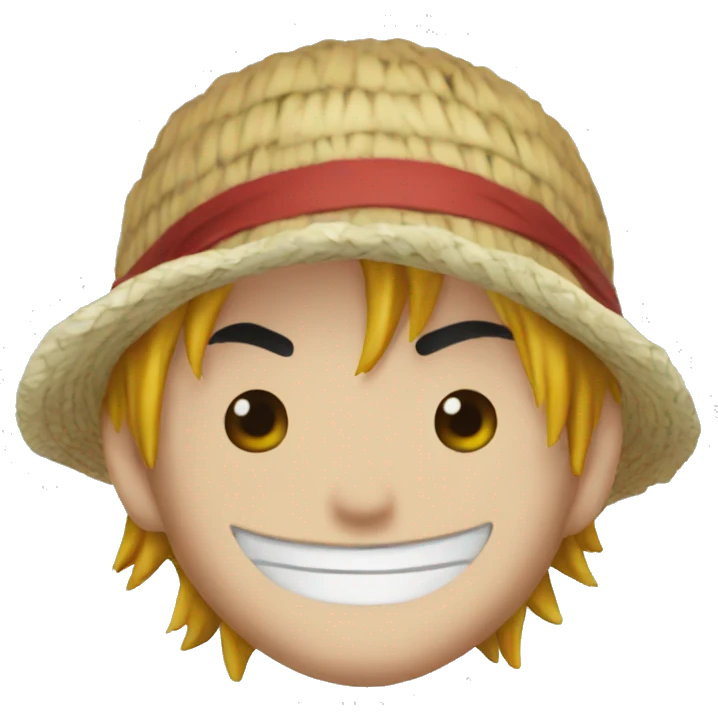 Luffy One Piece emoji
