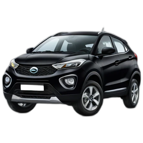 Tata nexon black car emoji