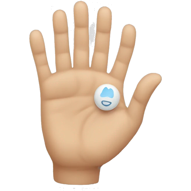 holding pulse emoji