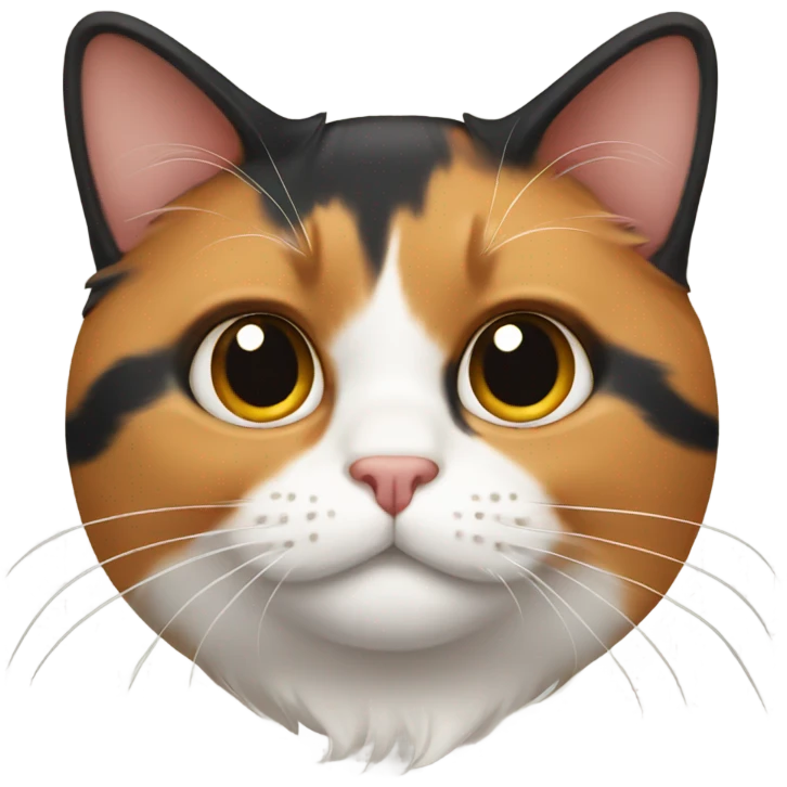 calico cat emoji