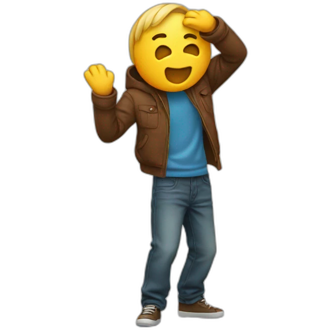 Emoji qui dab emoji