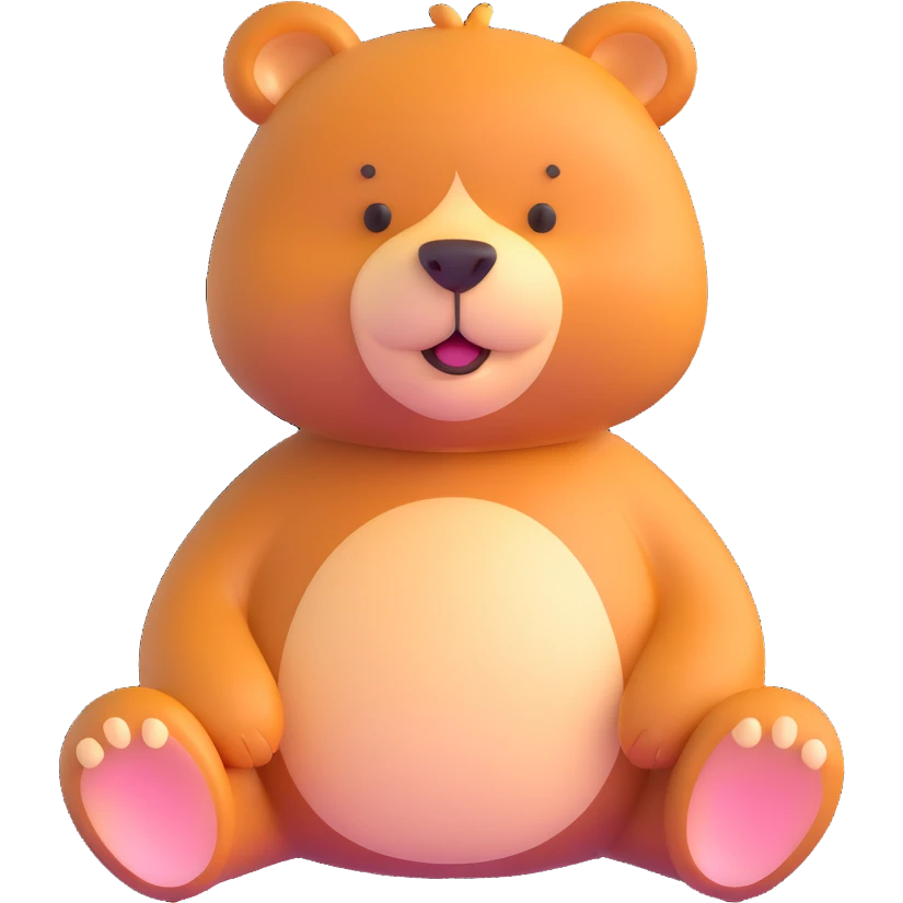 cute bear emoji