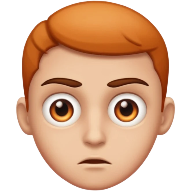Mad eye flickers emoji