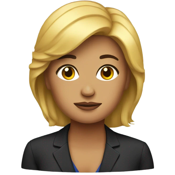 Female Donald trump emoji