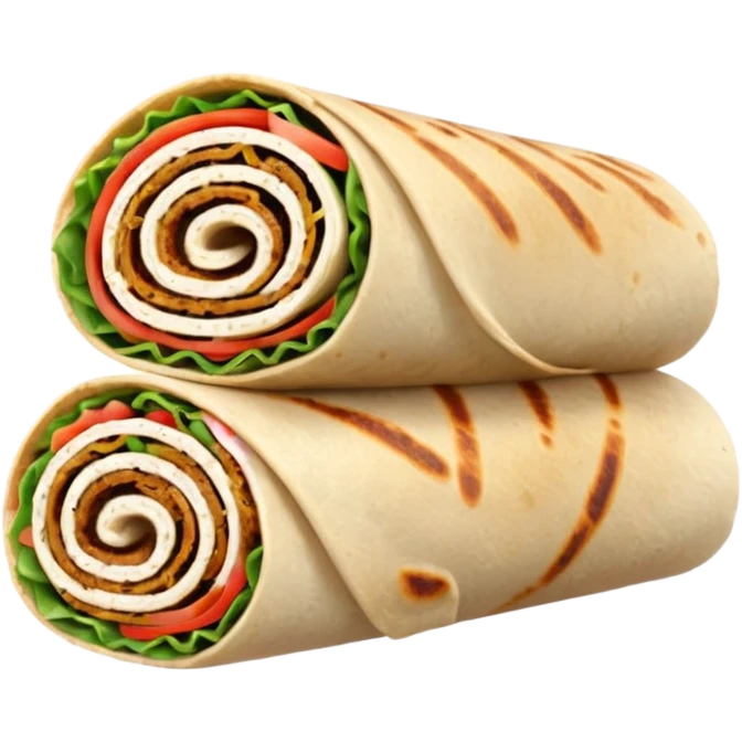 Turkish wrap emoji