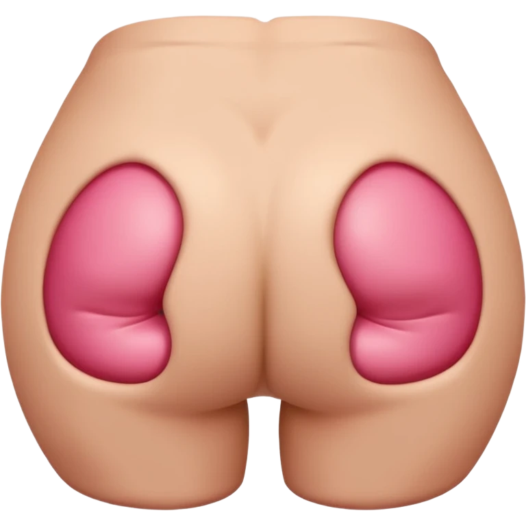emoji with butt emoji