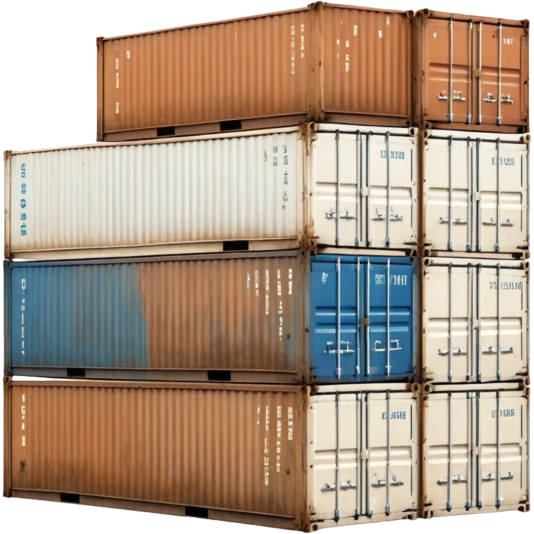 shipping container cargo emoji