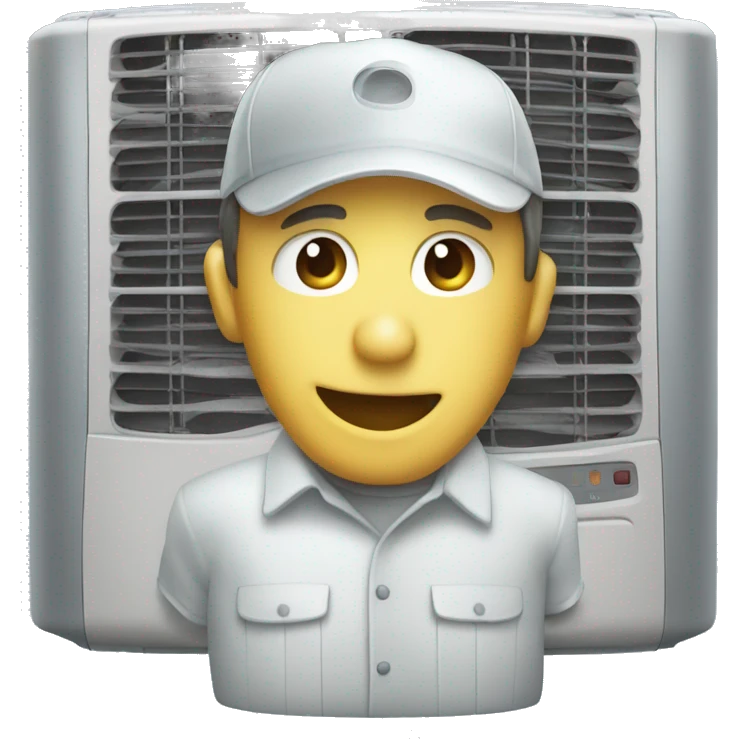 an air-conditioner cleaner emoji