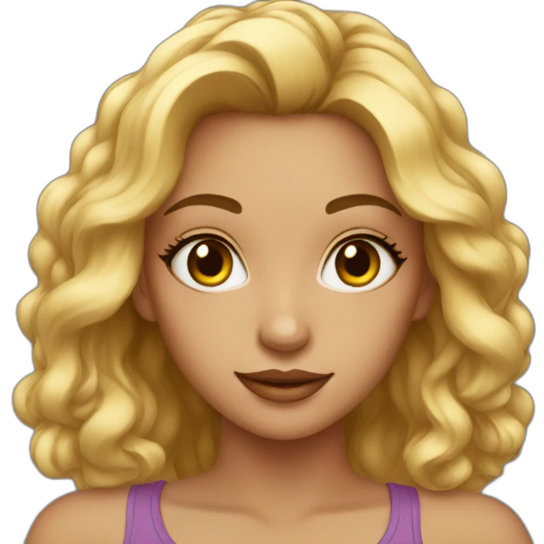 Gorgeous-girl emoji